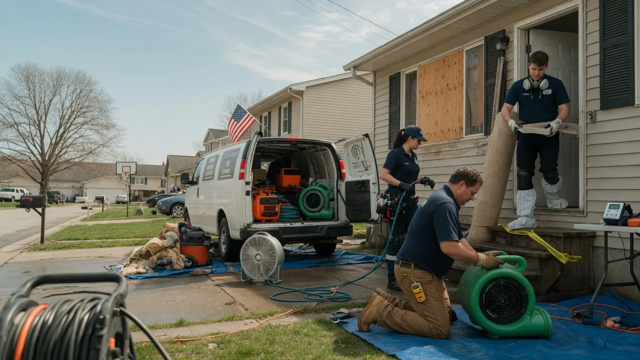 Water Damage Restoration in Crivitz, WI near me